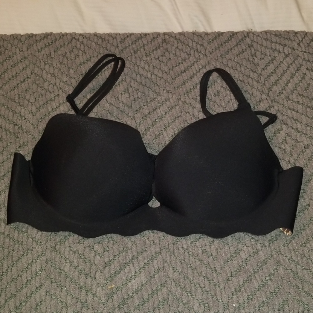 Vict Secret, black Push up bra